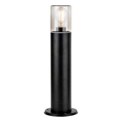Firstlight Manor 460mm Outdoor Post Light Smoked in Black