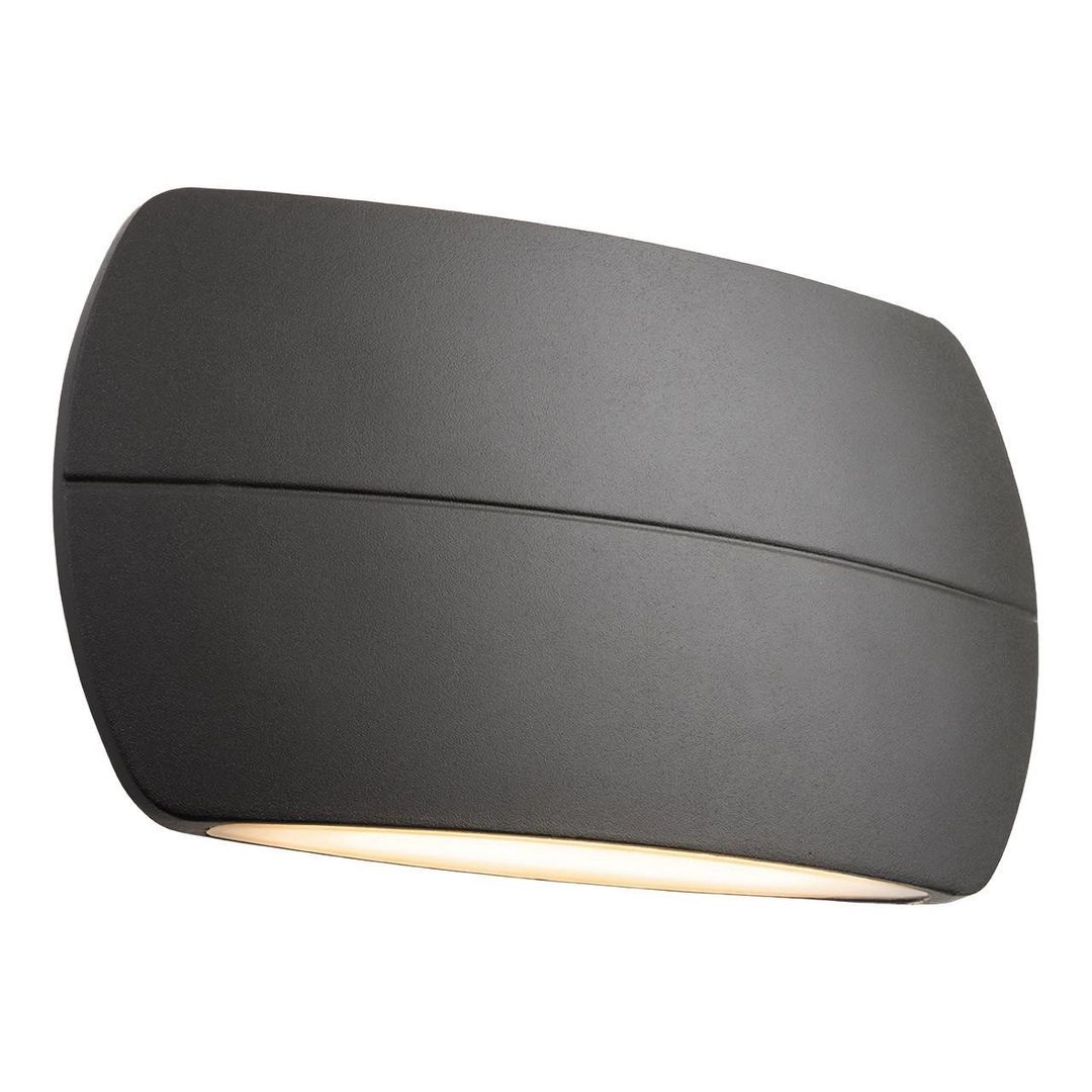 Firstlight LED Carmen Outdoor Wall Up and Down Light Warm White 3000K in Graphite - Image 1