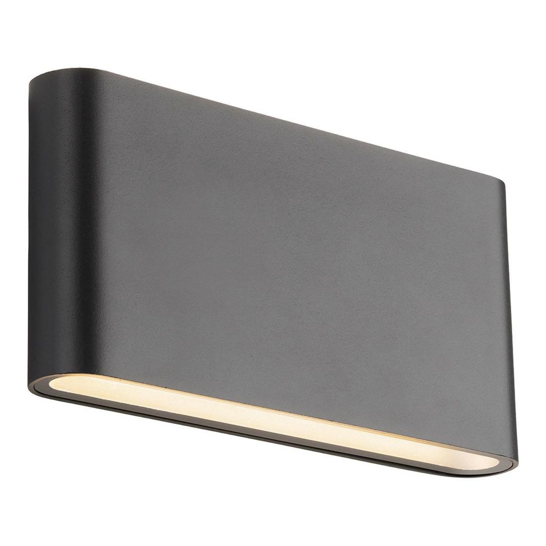 Firstlight LED Algarve Outdoor Wall Up and Down Light 3000K and 4000K and 5000K in Graphite - Image 1