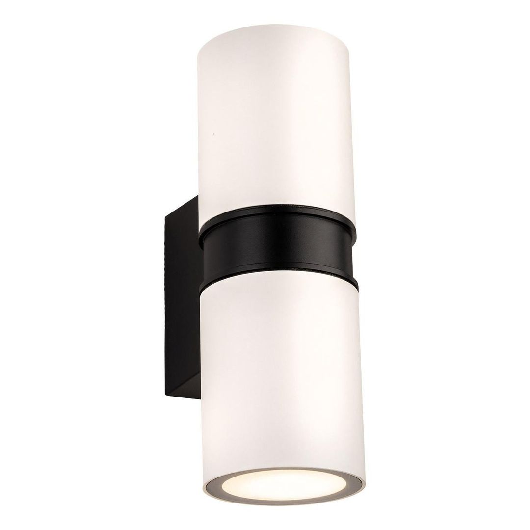 Firstlight Hampton Outdoor Wall Up and Down Light in White and Black - Image 1