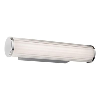 Firstlight LED Coral 300mm Wall Wall Light Tri-Colour CCT 3000K and 4000K and 5700K Opal in Chrome