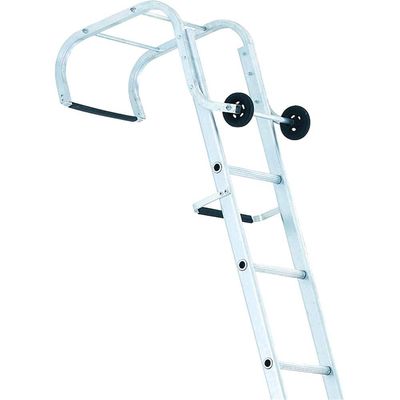 Zarges 100621 Industrial Roof Ladder 2-Part 1 X 9 & 1 X 10 Rungs 5.95M