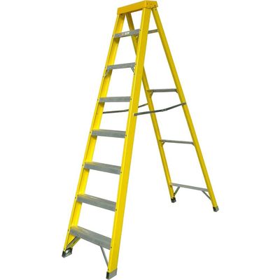 Zarges 300518 Fibreglass Swingback Steps Open 2.15M Closed 2.38M 8 Rungs