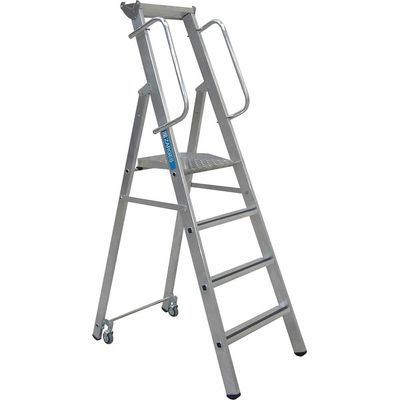 Zarges 340477 Mobile Mastersteps Platform Height 1.58M 6 Rungs