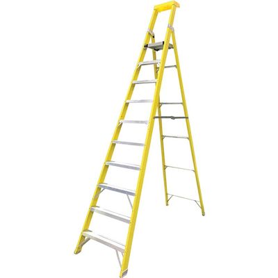 Zarges 300810 Grp Platform Steps Platform Height 2.35M 10 Rungs