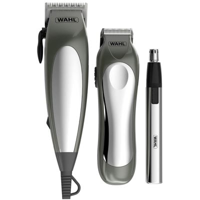WAHL 79305-3517 Hair Clipper & Trimmer Kit - Silver, Silver/Grey