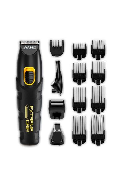 7-In-1 Extreme Grip Multi Grooming Kit - Black