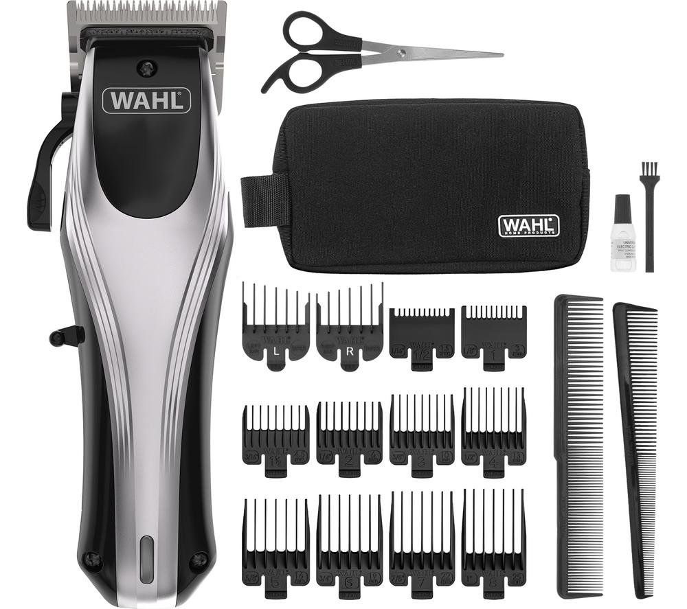 WAHL Rapid Clip 9657-017 Hair Clipper - Black & Silver, Black,Silver/Grey - Image 1