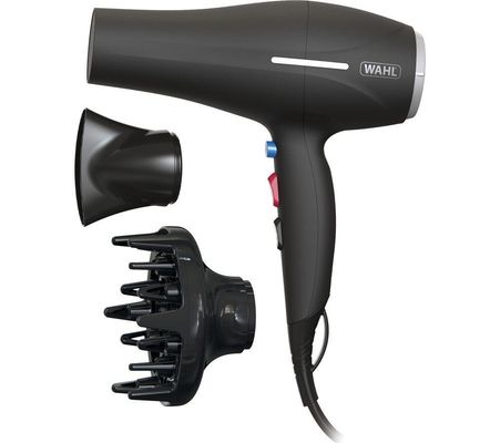 2200W Ionic Smooth Hair Dryer Black - Black