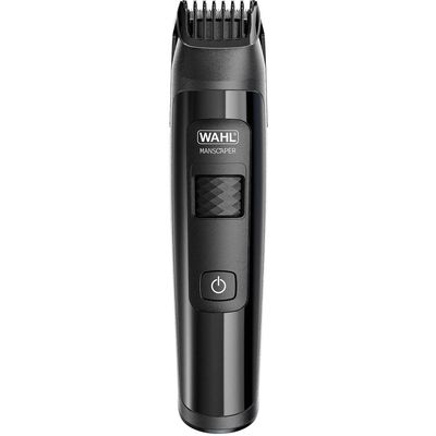 WAHL Manscaper 1065-800 Wet & Dry Body Groomer - Black, Black