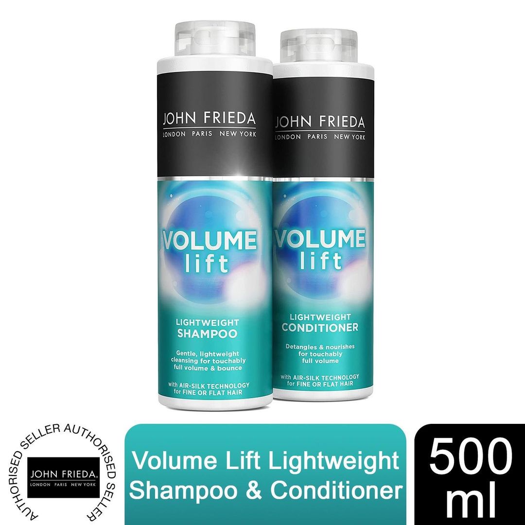 John Frieda Luxurious Volume Lift Lightweight Shampoo and Conditioner Duo Pack - Volume Lift Shampoo & Conditioner - Image 1