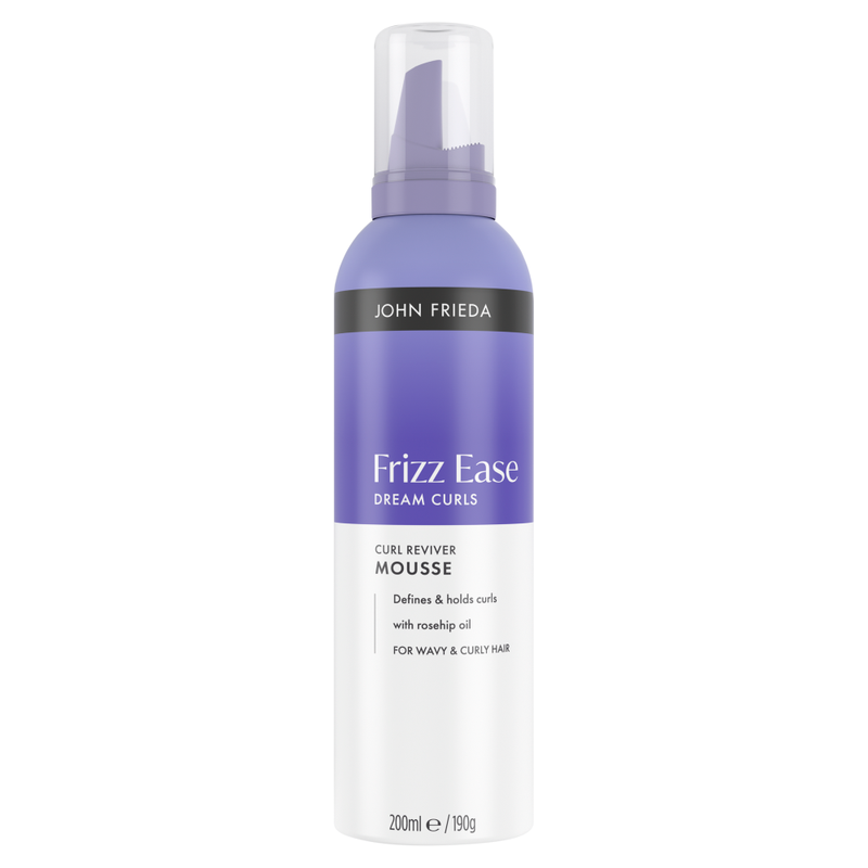 John Frieda Frizz Ease Dream Curls Curl Reviver Mousse 200ml - Image 1