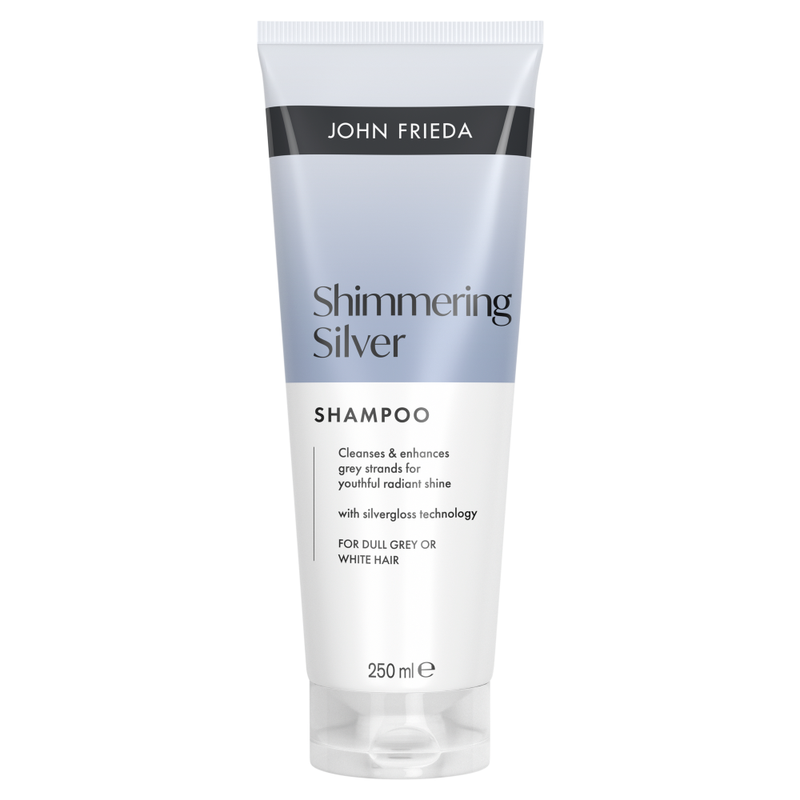 John Frieda Shimmering Silver Shampoo 250ml - Image 1
