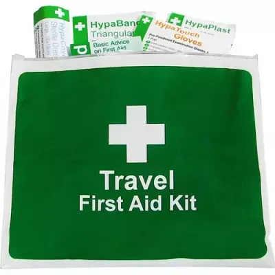 Off-Site First Aid Kit in Vinyl Wallet - K307T