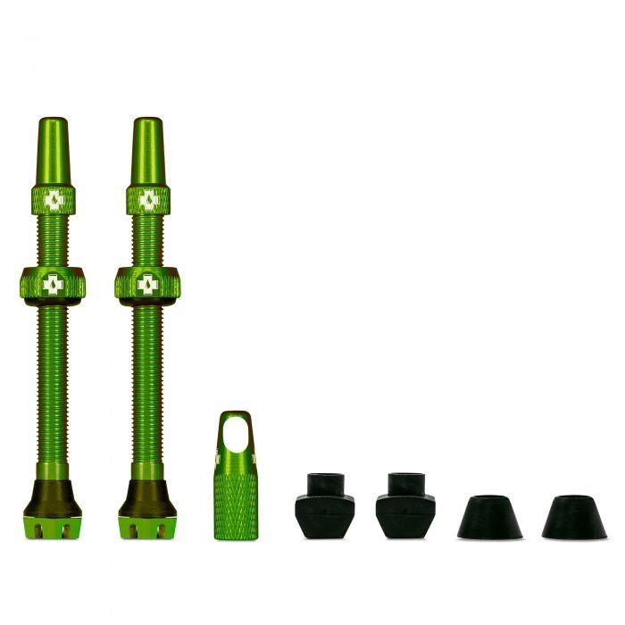 Muc-Off Tubeless Valve V2 - Green, 44mm - Image 1