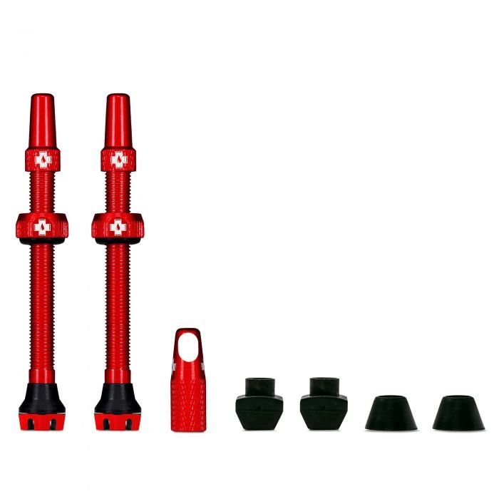 Muc-Off Tubeless Valve V2 - Red, 44mm - Image 1