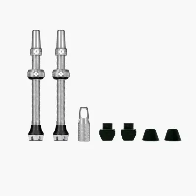Muc-Off Tubeless Valve V2 - Silver, 44mm - Thumbnail 2