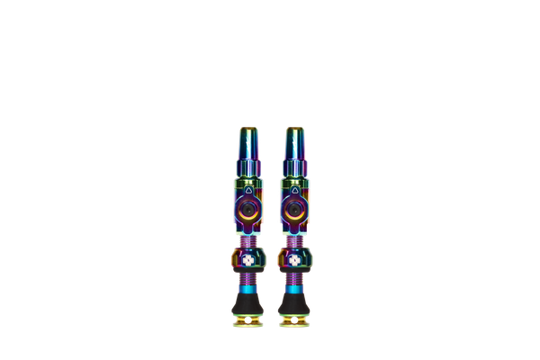 Muc-Off Big Bore Tubeless Valves - Lite, Iridescent, Medium