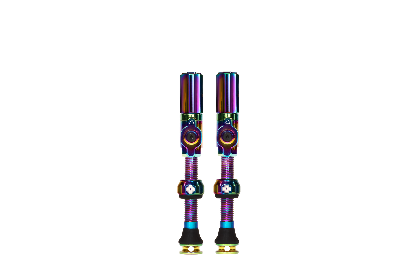 Muc-Off Big Bore Tubeless Valves - Hybrid, Large Iridescent - Image 1