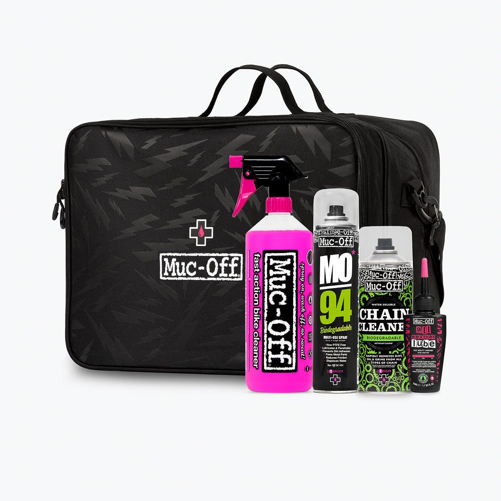 Muc-Off Bicycle Essentials Valet Bag Cleaning Kit - Image 1