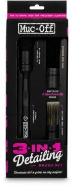 Muc-Off 3 in 1 Detailing Brush Set - Image 1