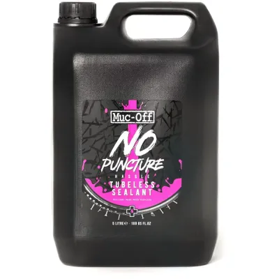 Muc-Off No Puncture Hassle Tubeless Sealant - 5 Litre - Thumbnail 2