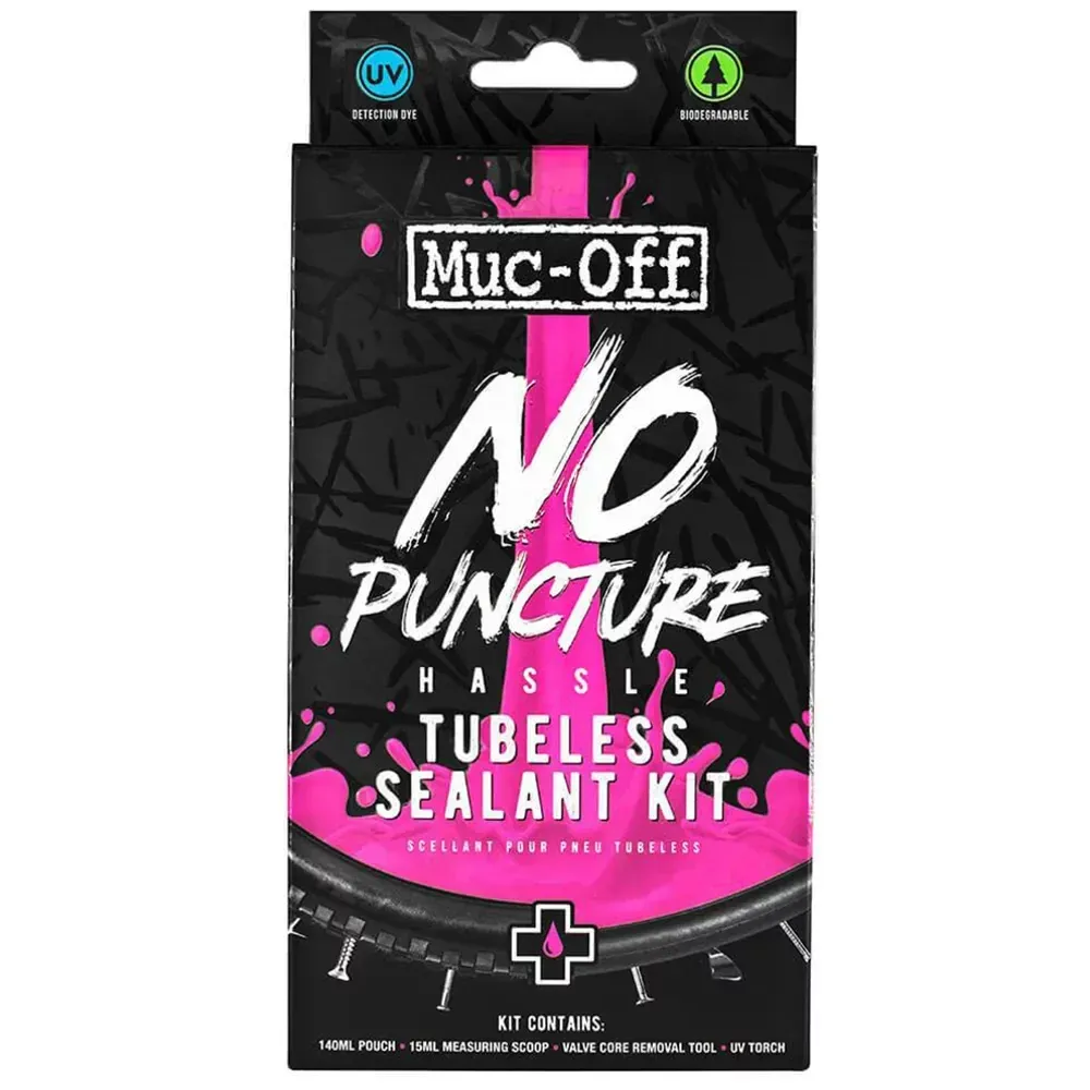 Muc-Off No Puncture Hassle Tubeless Sealant Kit 140ml - Image 1