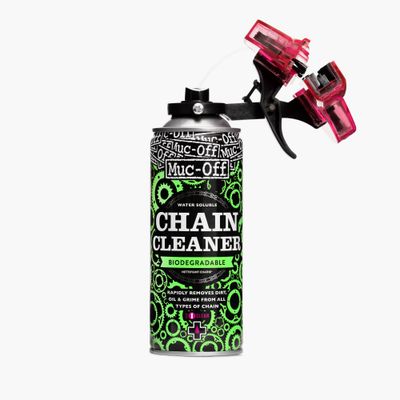 Muc-Off Bike Chain Cleaner Kit - Bio Chain Cleaner 400ml and Chain Doc