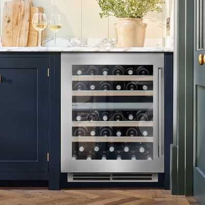 Caple WI6150 60cm Sense Premium Undercounter Dual Zone Wine Cooler - STAINLESS STEEL
