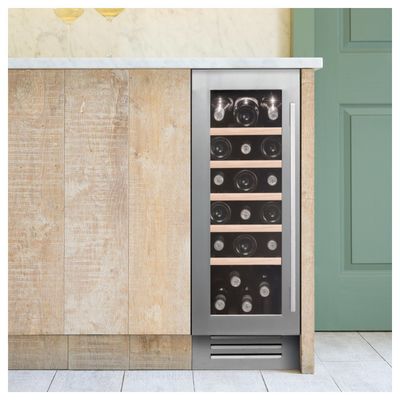 Caple WI3125 30cm Undercounter Wine Cooler - STAINLESS STEEL
