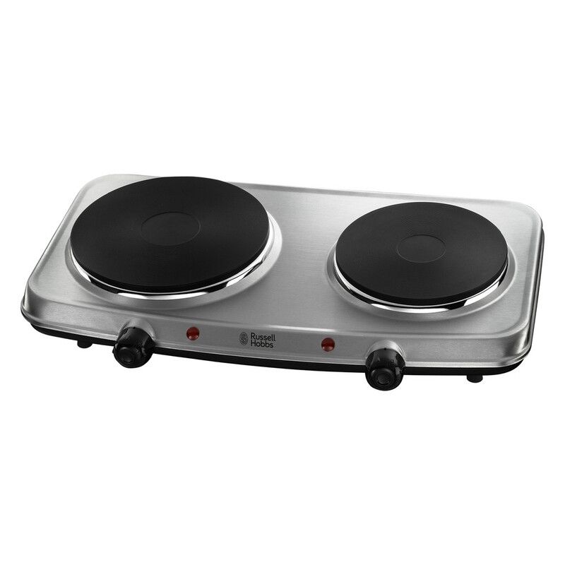 Russell Hobbs Mini Hob Hotplate - Stainless Steel - Image 1