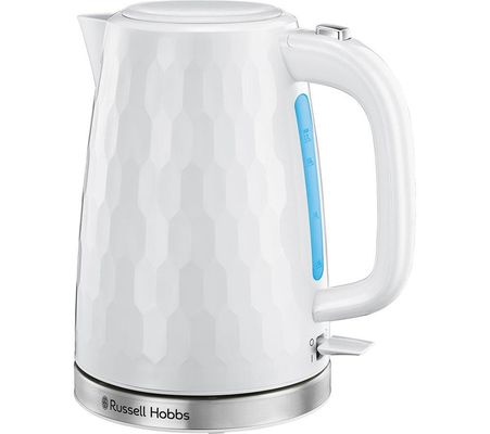 1.7L Honeycomb Rapid Boil Kettle White - White