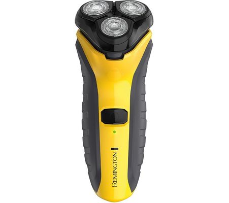 REMINGTON PR1855 Wet & Dry Stubble Rotary Shaver - Yellow & Black, Black,Yellow