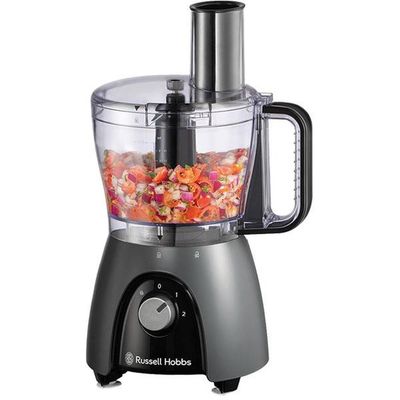 Russell Hobbs Desire 600W 1.5L Food Processor - Matte Charcoal