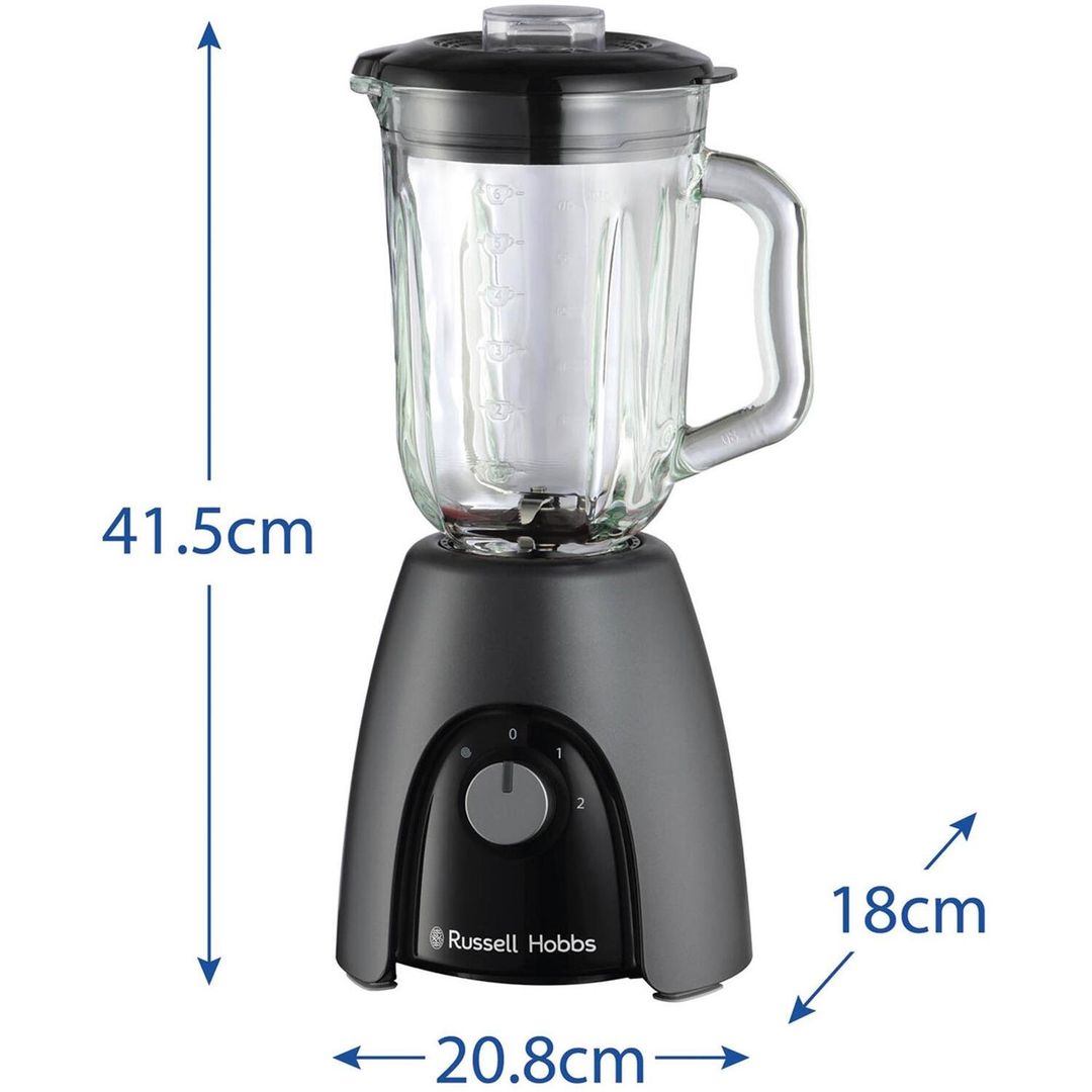 Russell Hobbs Desire Jug Blender - Matte Charcoal - Image 1