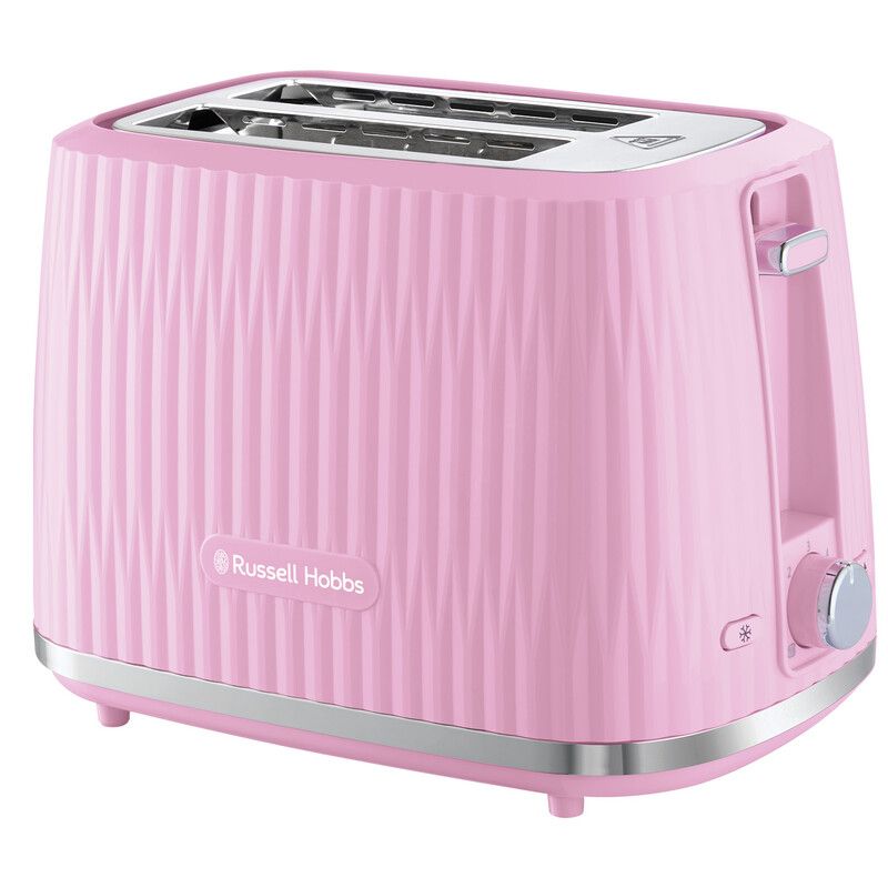 Russell Hobbs Eden 2 Slice Toaster - Raspberry - Image 1