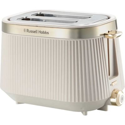 RUSSELL HOBBS Bronte 26761 2-Slice Toaster - Stone, Cream