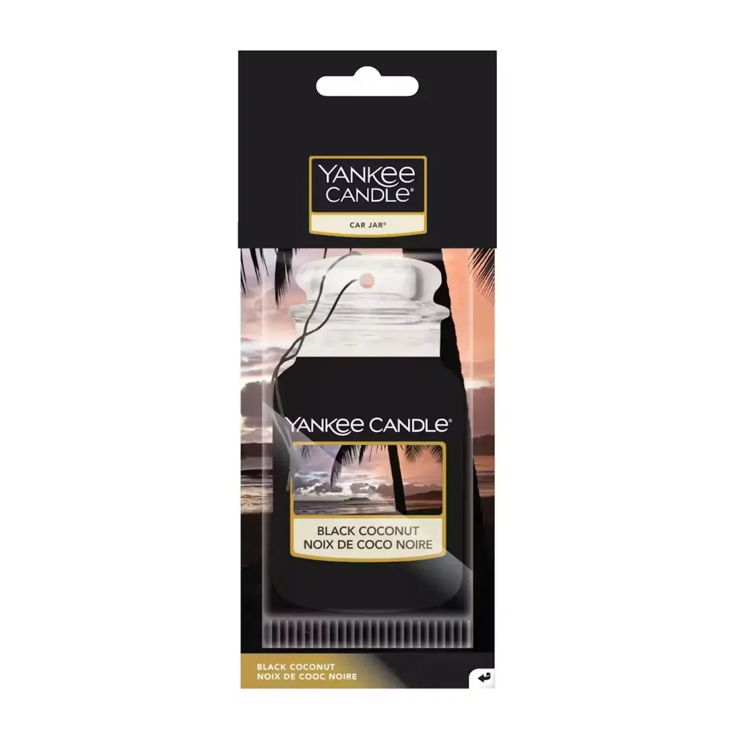 Yankee Candle Classic Car Jar Black Coconut | 1295691E | Euro Car Parts - Image 1
