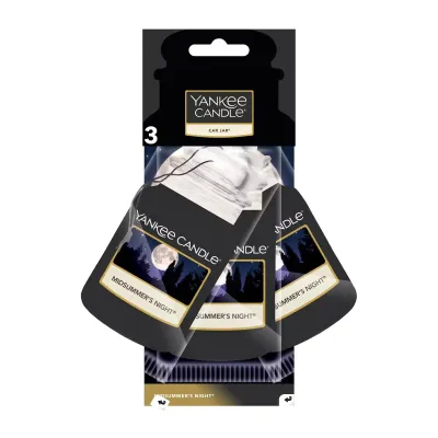 Yankee Candle Car Jar Bonus 3 Pack Midsummers Night | 1114285E | Euro Car Parts