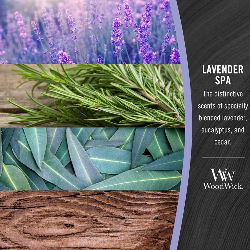 Woodwick Women's Lavender Spa Ellipse Candle in Purple - Image 1
