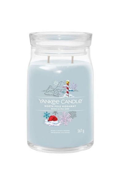 Yankee Candle Signature large jar north pole hideaway