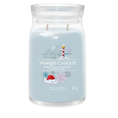 Yankee Candle Signature large jar north pole hideaway - Thumbnail 2