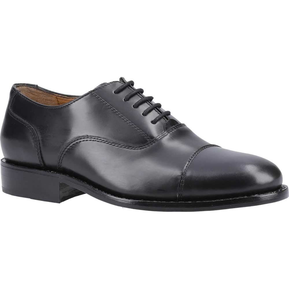 Amblers James Leather Soled Oxford Dress Shoe Black Size 6 - Image 1