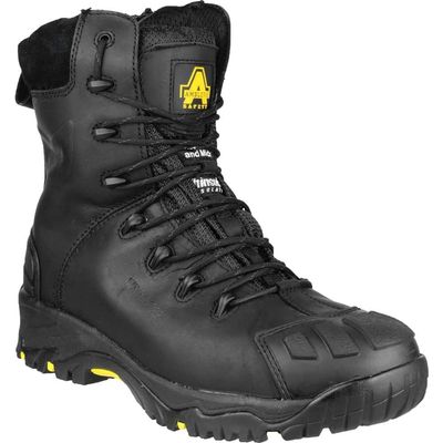 Amblers Safety FS999 Hi Leg Composite Safety Boots Black Size 6