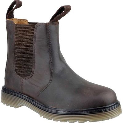 Amblers Mens Chelmsford Dealer Boots Brown Size 13