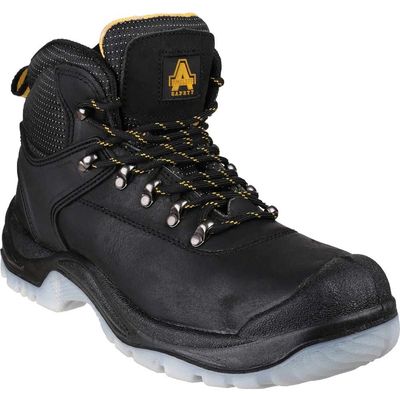 Amblers Mens Safety FS199 Antistatic Hiker Safety Boots Black Size 8
