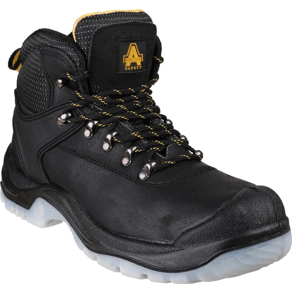 Amblers Mens Safety FS199 Antistatic Hiker Safety Boots Black Size 13 - Image 1