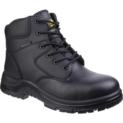 Amblers Safety FS006C Metal Free Waterproof Safety Boots Black Size 4