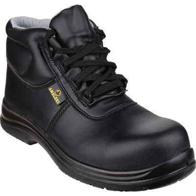 Amblers Safety FS663 Metal-Free Water-Resistant Safety Boots Black Size 9