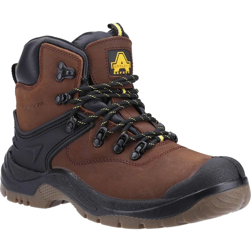 Amblers Mens Safety FS197 Shock Absorbing Waterproof Safety Boots - Image 1